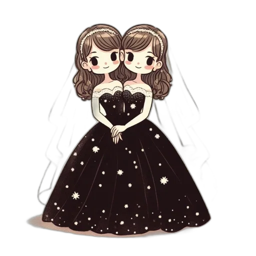 dress, crown, cartoon, concept art transparent PNG cut-out