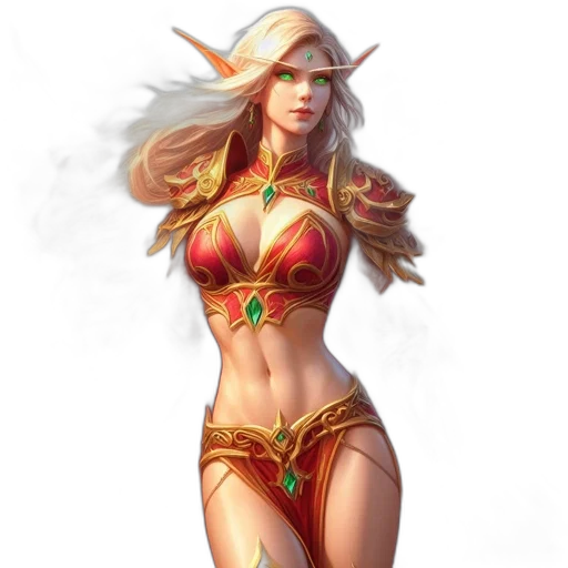 fantasy art, concept art, pixel art, comic book art transparent PNG cut-out