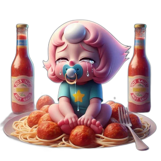 food, bottle, robot, creature transparent PNG cut-out