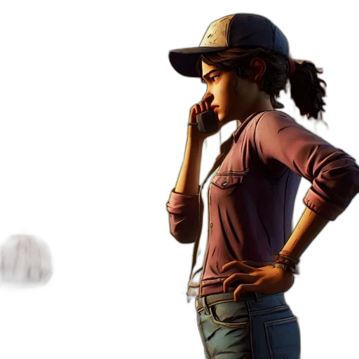 hat, concept art, photorealistic, comic book art transparent PNG cut-out