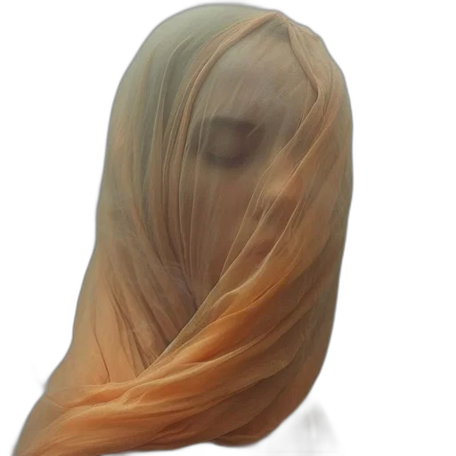 mask, hair, dress, face transparent PNG cut-out