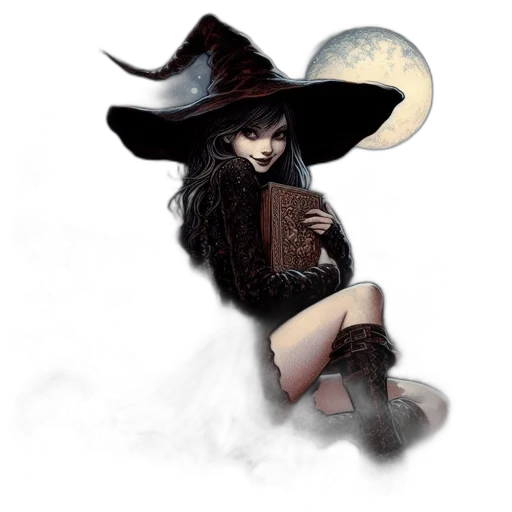 hat, staff, fantasy art, concept art transparent PNG cut-out
