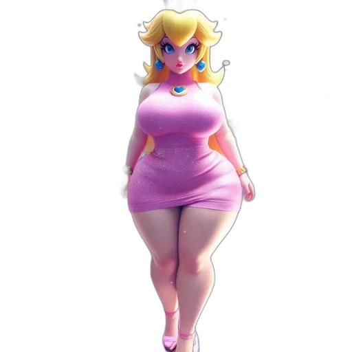 dress, concept art, 3d render, pixel art transparent PNG cut-out