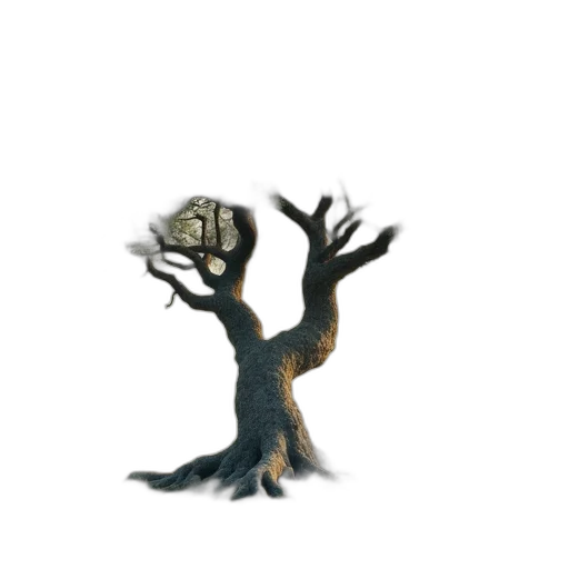 tree, creature, crown, animal transparent PNG cut-out