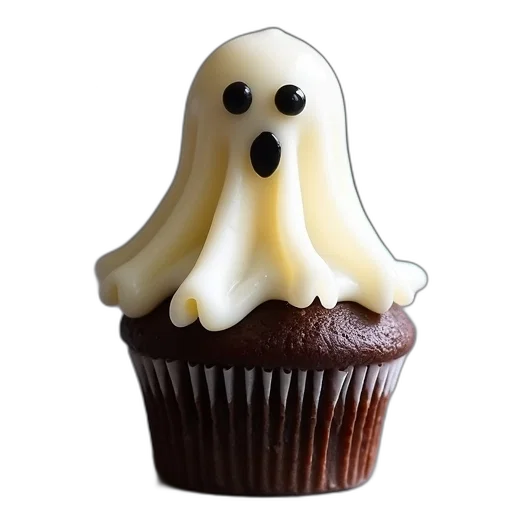 food, ghostly, figure, made transparent PNG cut-out