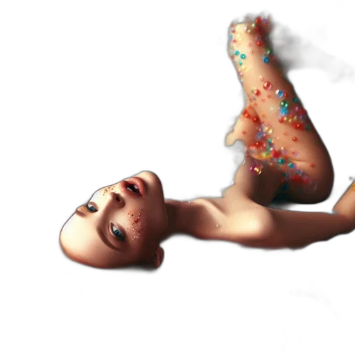 dress, concept art, photorealistic, 3d render transparent PNG cut-out