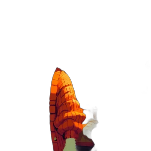 umbrella, staff, dragon, hat transparent PNG cut-out