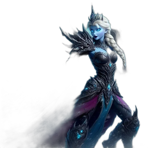 fantasy art, concept art, 3d render, comic book art transparent PNG cut-out