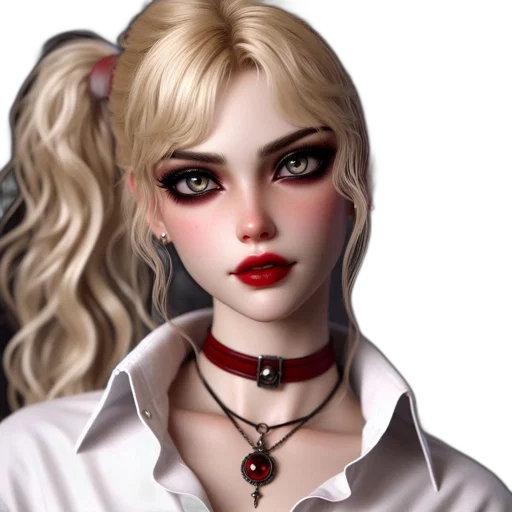 jewelry, staff, face, photorealistic transparent PNG cut-out
