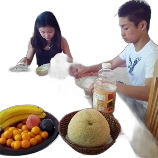 food, photorealistic, oil painting, 3d render transparent PNG cut-out