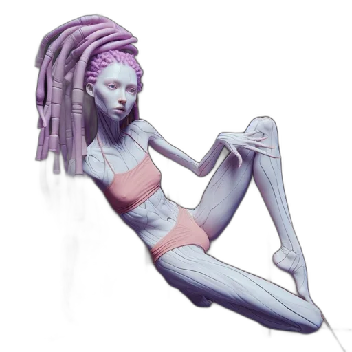 robot, creature, jewelry, staff transparent PNG cut-out
