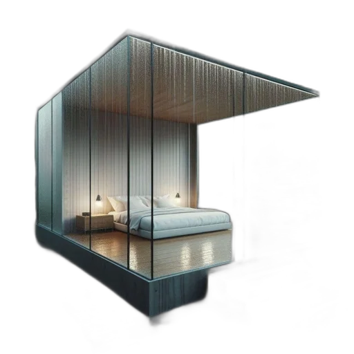 furniture, 3d render, photorealistic, concept art transparent PNG cut-out