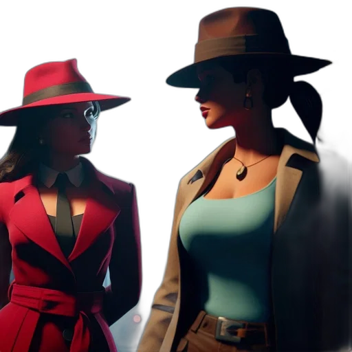 hat, jacket, concept art, 3d render transparent PNG cut-out