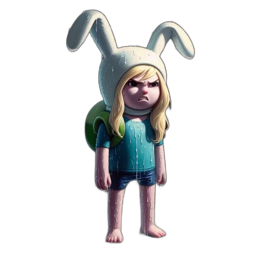 creature, animal, dress, staff transparent PNG cut-out