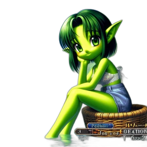 fantasy art, concept art, 3d render, pixel art transparent PNG cut-out