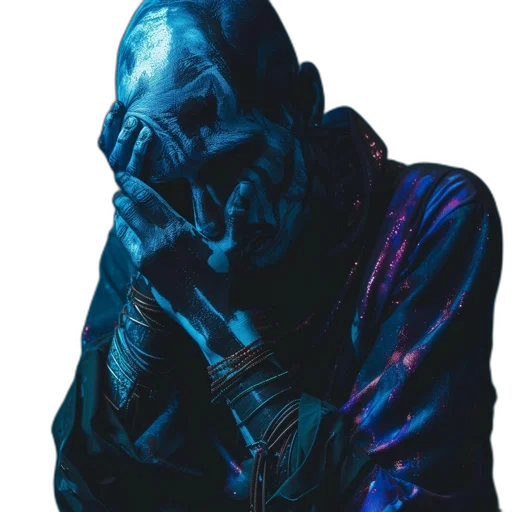 jacket, mask, creature, face transparent PNG cut-out