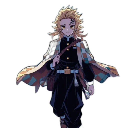 staff, jacket, sword, concept art transparent PNG cut-out