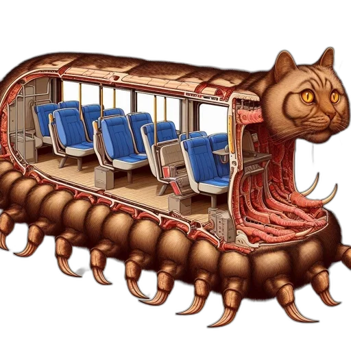 furniture, animal, creature, car transparent PNG cut-out