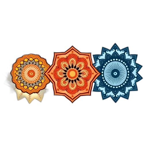 jewelry, staff, 3d render, colorful transparent PNG cut-out