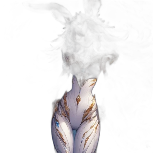 mask, dragon, staff, dress transparent PNG cut-out