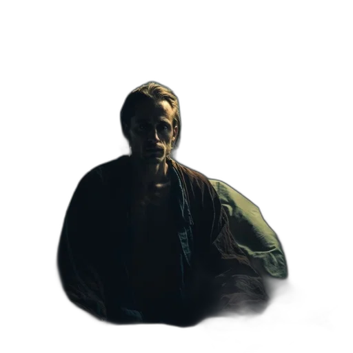 jacket, face, staff, mask transparent PNG cut-out