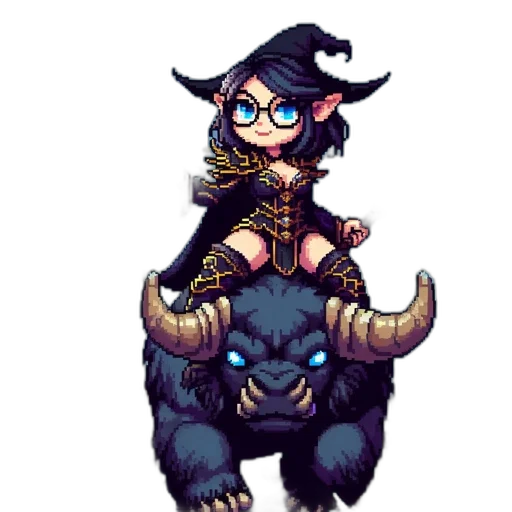 staff, pixel art, fantasy art, concept art transparent PNG cut-out
