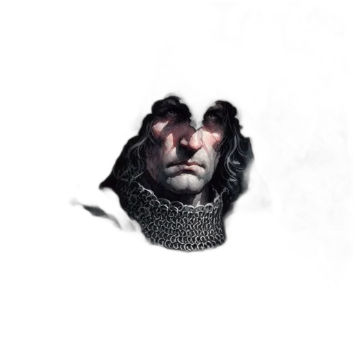 crown, mask, face, sword transparent PNG cut-out