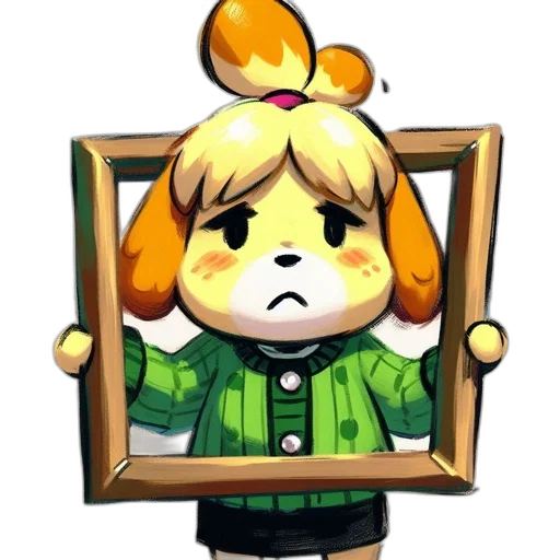 staff, crown, face, animal transparent PNG cut-out