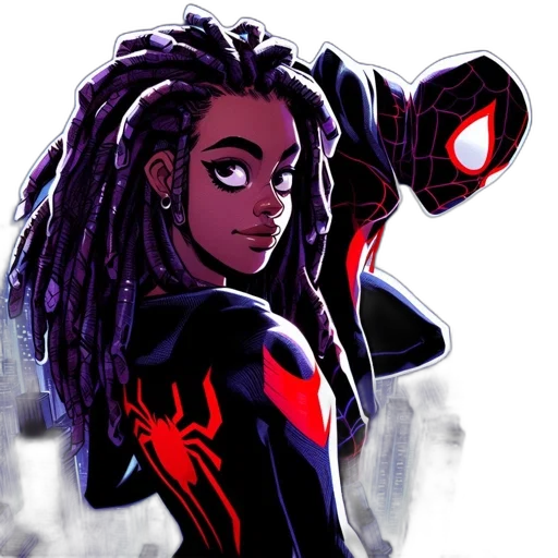 comic book art, concept art, cartoon, pixel art transparent PNG cut-out