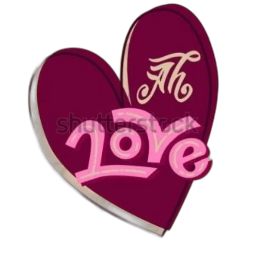 jewelry, cartoon, stylized, heart transparent PNG cut-out