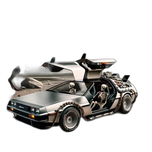 car, robot, concept art, 3d render transparent PNG cut-out