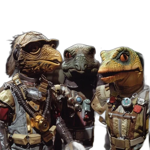 mask, animal, staff, robot transparent PNG cut-out