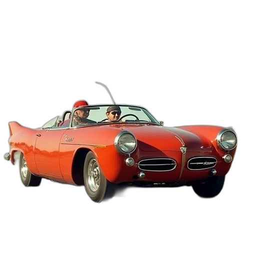 car, animal, 3d render, photorealistic transparent PNG cut-out