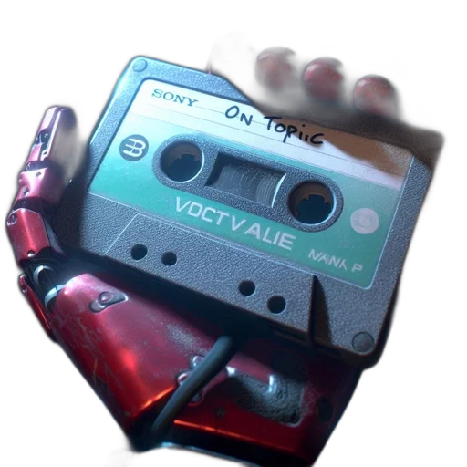 robot, weapon, bottle, jacket transparent PNG cut-out