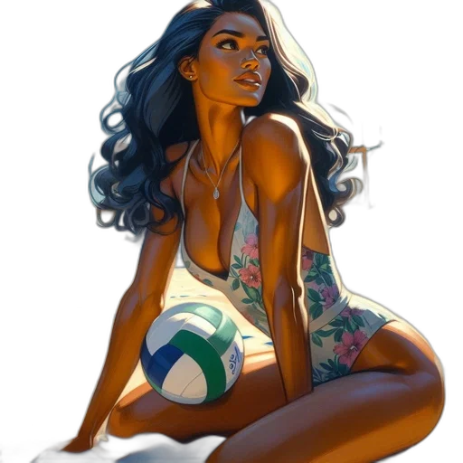 dress, comic book art, fantasy art, concept art transparent PNG cut-out