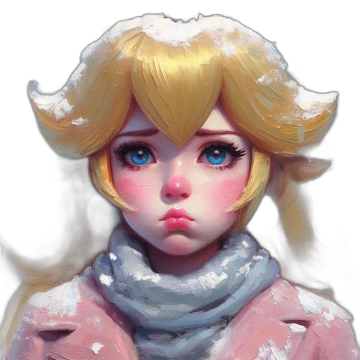 face, mask, oil painting, concept art transparent PNG cut-out