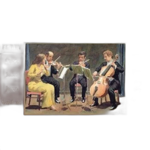 furniture, oil painting, concept art, photorealistic transparent PNG cut-out