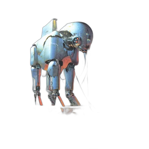 robot, creature, animal, weapon transparent PNG cut-out