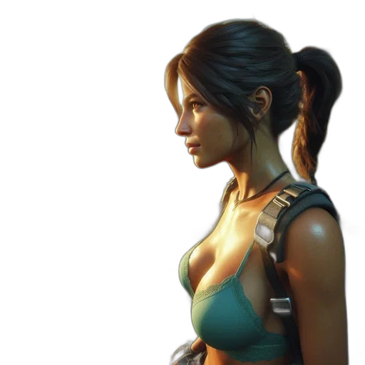 dress, face, concept art, fantasy art transparent PNG cut-out