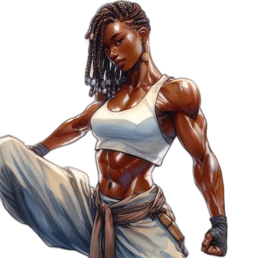 comic book art, concept art, fantasy art, pixel art transparent PNG cut-out