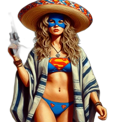 comic book art, concept art, pixel art, fantasy art transparent PNG cut-out