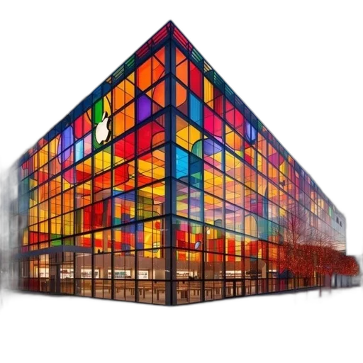 building, 3d render, concept art, photorealistic transparent PNG cut-out