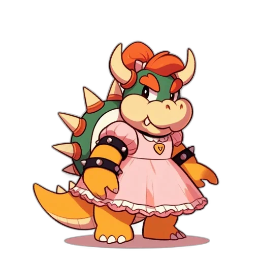 dress, dragon, crown, animal transparent PNG cut-out