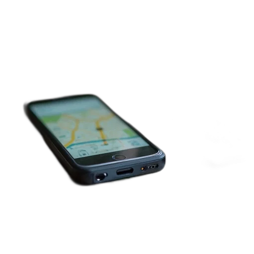 3d render, phone, tomtom, gps transparent PNG cut-out