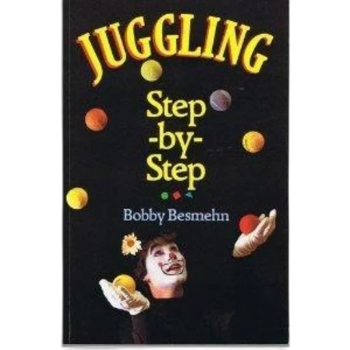 book, cover, titled, juggling transparent PNG cut-out
