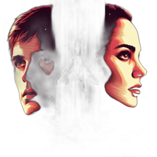 mask, face, concept art, comic book art transparent PNG cut-out