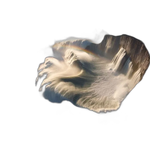 hair, mask, face, creature transparent PNG cut-out