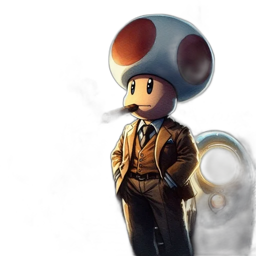 hat, concept art, 3d render, pixel art transparent PNG cut-out
