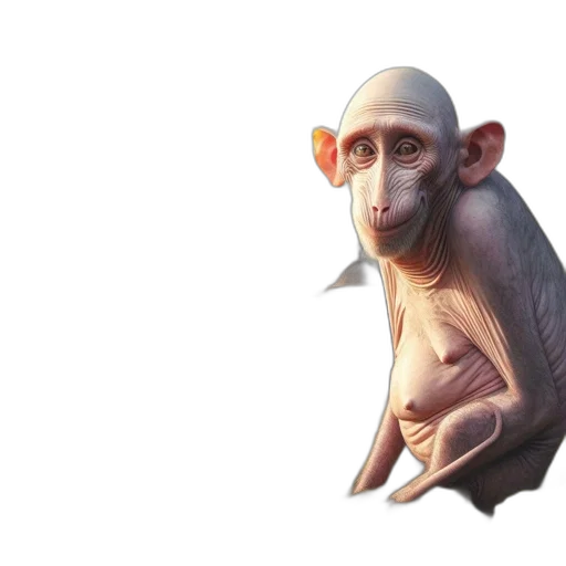 animal, creature, face, staff transparent PNG cut-out
