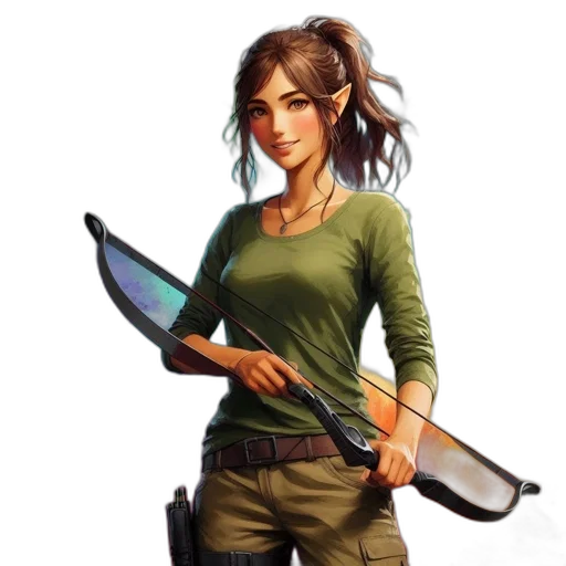 weapon, staff, sword, fantasy art transparent PNG cut-out